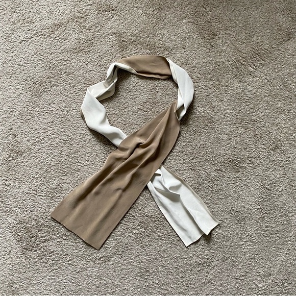 NWT ~ VTG ~ 1990s ~ Y L Dress ~ Camel & Cream Reversible Column Dress ~ Size 14 - Picture 5 of 7